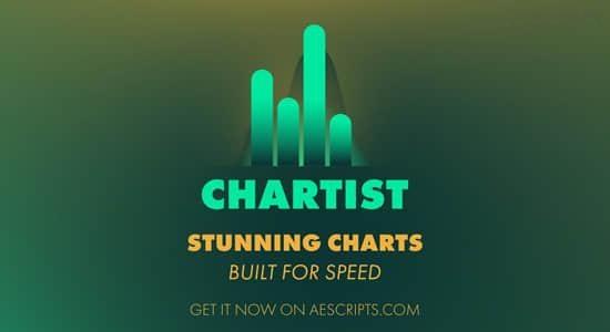 AE脚本-条形折线图信息数据图表生成制作 Chartist v1.6 含使用教程 AE脚本-条形折线图信息数据图表生成制作 Chartist v1.6 含使用教程