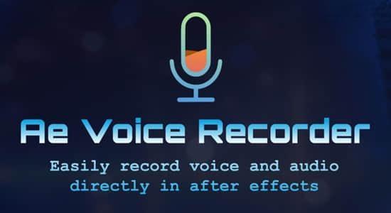 AE脚本-便携音频录制文本翻译工具 Ae Voice Recorder v1.2 Win+使用教程