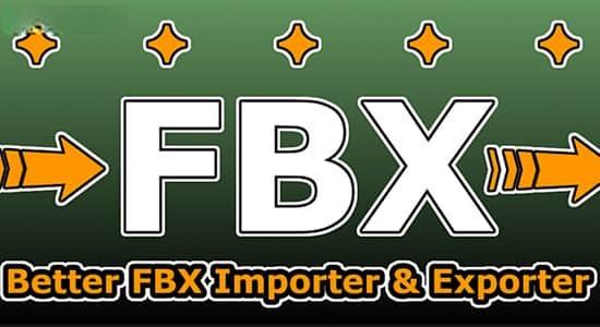 Blender插件-FBX模型导入导出工具 Better FBX Importer & Exporter V6.2.0