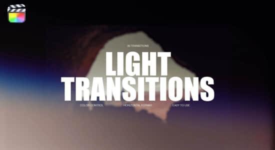 FCPX插件-30个镜头漏光炫光闪烁视频转场预设 Light Transitions FCPX插件-30个镜头漏光炫光闪烁视频转场预设 Light Transitions