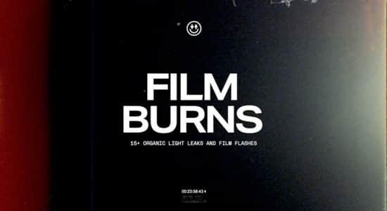 4K视频素材-21个复古电影胶片漏光刮痕纹理动画 Film Burns 4K视频素材-21个复古电影胶片漏光刮痕纹理动画 Film Burns