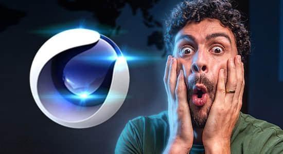 C4D教程-新手入门学习项目制作课程 Turbo MODE to learn Cinema 4D