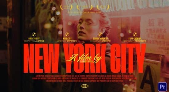 PR模板-电影文字标题海报封面设计排版动画预设 Happy Cinematic Titles PR模板-电影文字标题海报封面设计排版动画预设 Happy Cinematic Titles