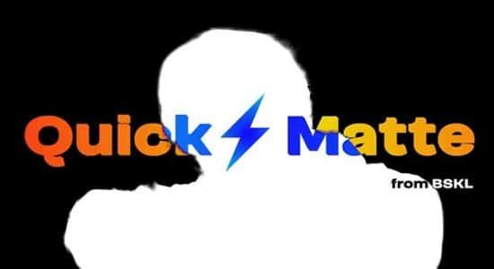 人工智能快速自动遮罩抠像背景清除AE插件 Quick Matte V1.0.2 Win/Mac 人工智能快速自动遮罩抠像背景清除AE插件 Quick Matte V1.0.2 Win/Mac