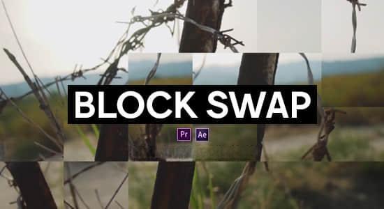 Mac苹果版-随机生成像素块视觉特效AE/PR插件 Block Swap v1.5.1 Mac苹果版-随机生成像素块视觉特效AE/PR插件 Block Swap v1.5.1