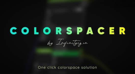 Blender插件-贴图纹理色彩空间分配 Colorspacer V2.2.0 Blender插件-贴图纹理色彩空间分配 Colorspacer V2.2.0