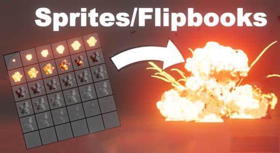 Blender预设-自定义粒子特效节点资产 Sprite Particles For Realtime Vfx With Geonodes V1.2.1+使用教程 Blender预设-自定义粒子特效节点资产 Sprite Particles For Realtime Vfx With Geonodes V2.0