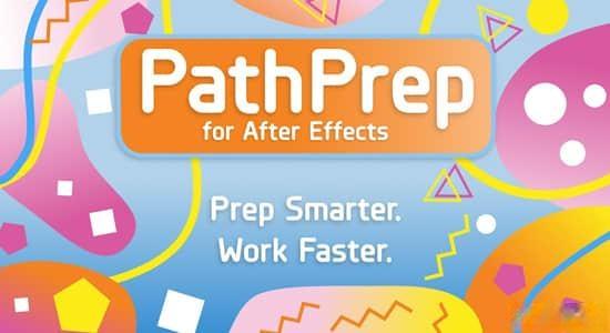 AE脚本-将图形转换为路径工具 PathPrep V1.0.0+使用教程 AE脚本-将图形转换为路径工具 PathPrep V1.0.0+使用教程