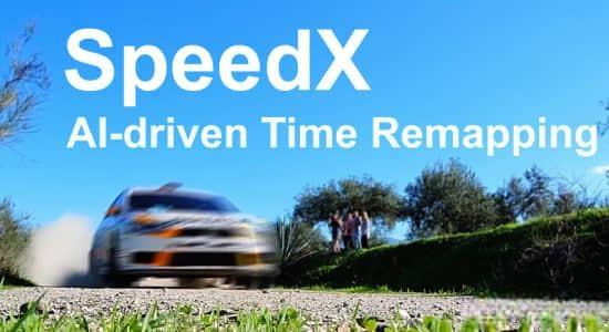 Mac苹果版-AI智能视频变速插帧慢动作AE/PR插件 SpeedX v1.2.0.1 Mac苹果版-AI智能视频变速插帧慢动作AE/PR插件 SpeedX v1.2.0.1