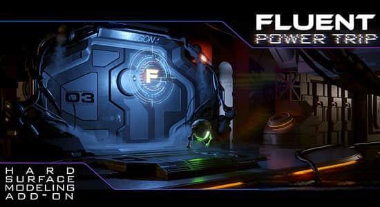 Blender插件-强大流畅无压力轻松建模工具 Fluent Power Trip v3.3.3 Blender插件-强大流畅无压力轻松建模工具 Fluent Power Trip v3.3.3