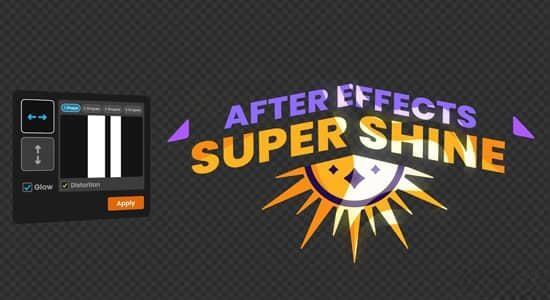 AE脚本-自定义光影扫光过光效果 Super Shine v1.0+使用教程 AE脚本-自定义光影扫光过光效果 Super Shine v1.0+使用教程