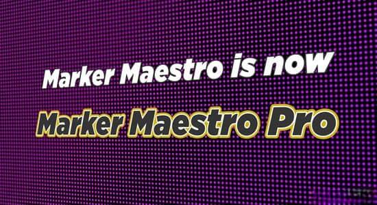 AE脚本-标记批量添加删除编辑管理 Marker Maestro Pro 2.0.1+使用教程 AE脚本-标记批量添加删除编辑管理 Marker Maestro Pro 2.0.1+使用教程