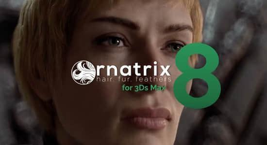 头发毛发羽毛模拟3DS MAX插件 Ephere Ornatrix V8.1.4.34639 头发毛发羽毛模拟3DS MAX插件 Ephere Ornatrix V8.1.4.34639