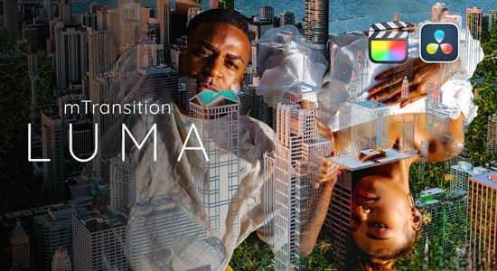 达芬奇插件-亮度衰减渐变溶解遮罩视频转场过渡 mTransition LUMA 达芬奇插件-亮度衰减渐变溶解遮罩视频转场过渡 mTransition LUMA
