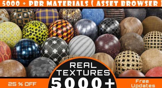 Blender预设-5000种地面木材金属布料石头砖墙塑料PBR材质贴图资产库 5000+ Pbr Asset Browser Blender预设-5000种地面木材金属布料石头砖墙塑料PBR材质贴图资产库 5000+ Pbr Asset Browser