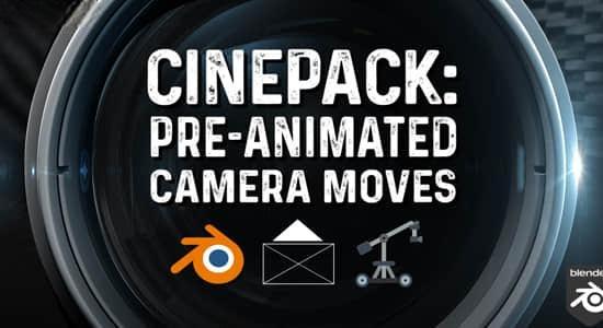 Blender插件-三维摄像机运动预设 Cinepack V4 2.2.1 – Pre-Animated Camera Moves 2024 Blender插件-三维摄像机运动预设 Cinepack V4 2.2.1 – Pre-Animated Camera Moves 2024