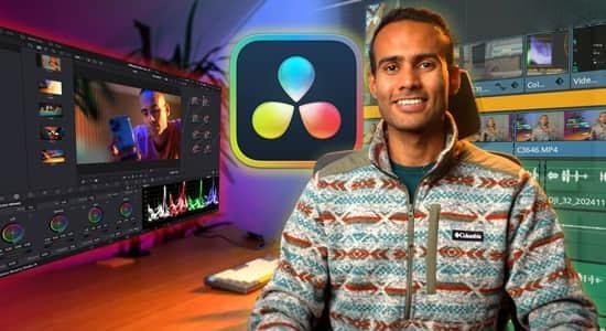 达芬奇教程-视频剪辑调色基础学习课程 DaVinci Resolve 19 Mastercalss 达芬奇教程-视频剪辑调色基础学习课程 DaVinci Resolve 19 Mastercalss