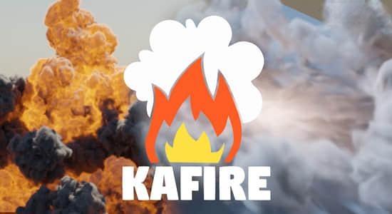 Blender插件-真实火焰爆炸特效 KaFire V1.1.2 Blender插件-真实火焰爆炸特效 KaFire V1.1.2