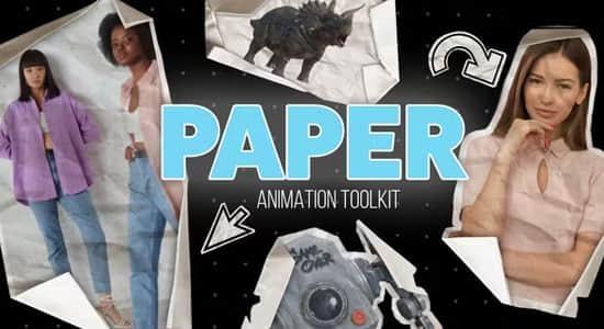 达芬奇模板-创意折纸展开动画生成工具 Unfold Paper Animator