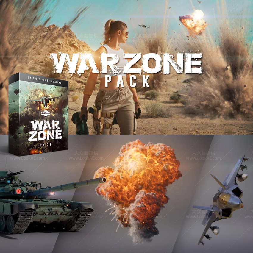 4K视频素材-538个飞机坦克战斗机导弹火焰爆炸战争特效合成动画 有透明通道 4K视频素材-538个飞机坦克战斗机导弹火焰爆炸战争特效合成动画 有透明通道