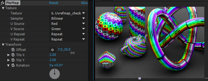 AE插件-UV纹理贴图通道映射特效 PixMap Win/Mac AE插件-UV纹理贴图通道映射特效 PixMap Win/Mac