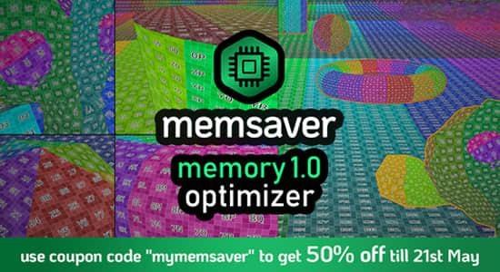 Blender内存自动优化插件 Memsaver Memory Optimizer Vram Saver V1.2.2 Blender内存自动优化插件 Memsaver Memory Optimizer Vram Saver V1.2.2