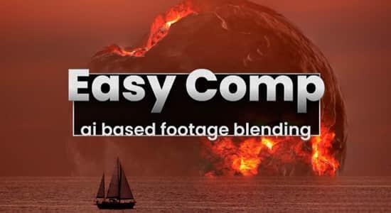 Mac苹果版AE插件-人工智能自动色彩匹配特效合成 Easy Comp v1.0.10 + 使用教程 Mac苹果版AE插件-人工智能自动色彩匹配特效合成 Easy Comp v1.0.10 + 使用教程