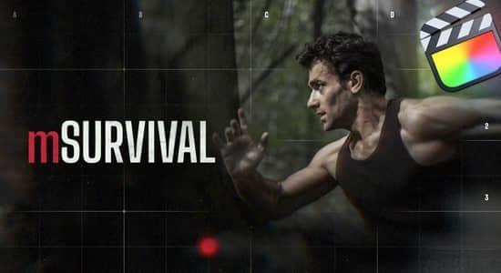 FCPX插件-81个户外旅游探险极限运动文字图形特效包装动画 mSurvival FCPX插件-81个户外旅游探险极限运动文字图形特效包装动画 mSurvival