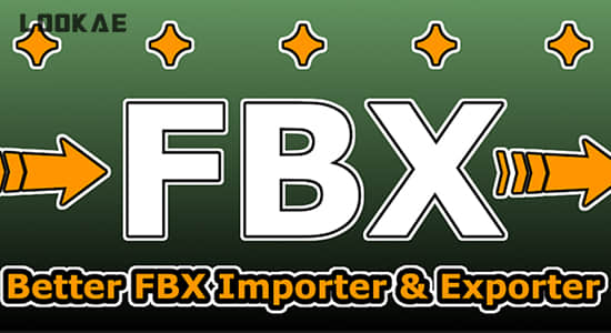 Blender插件-FBX模型导入导出工具 Better FBX Importer & Exporter V6.2.4 Blender插件-FBX模型导入导出工具 Better FBX Importer & Exporter V6.2.4