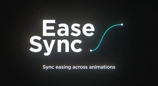 AE脚本-多物体缓动效果同步工具 Ease Sync V1.0 + 使用教程 AE脚本-多物体缓动效果同步工具 Ease Sync V1.0 + 使用教程