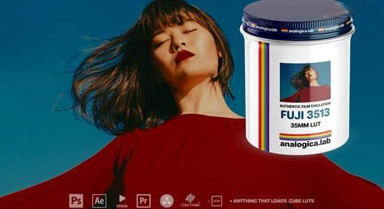 模拟富士电影胶片调色3D LUTS预设 Fuji 3513 35MM Film Emulation 模拟富士电影胶片调色3D LUTS预设 Fuji 3513 35MM Film Emulation
