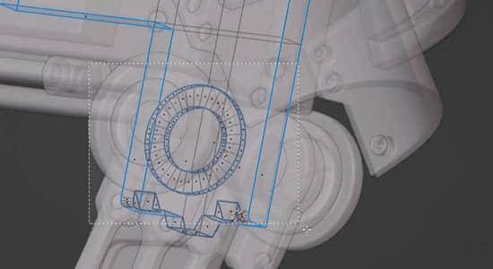 Blender插件-三维对象透视区域选择工具 X-Ray Selection Tools V4.7 Blender插件-三维对象透视区域选择工具 X-Ray Selection Tools V4.7