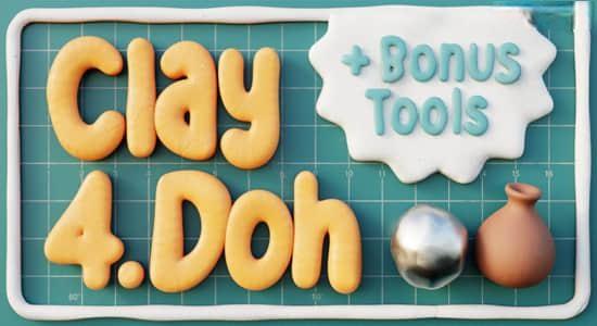 真实粘土着色器资产Blender预设 Clay Doh V4.0B6 – Tools & Shaders 真实粘土着色器资产Blender预设 Clay Doh V4.0B6 – Tools & Shaders