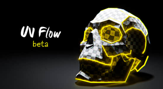 Blender插件-智能快捷贴图展UV工具 UV Flow v1.0.2 Blender插件-智能快捷贴图展UV工具 UV Flow v1.0.2