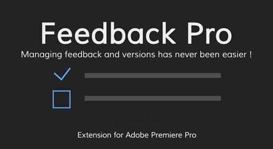 PR脚本-工程时间线序列管理注释反馈修改工具 Feedback Pro v1.2.1 PR脚本-工程时间线序列管理注释反馈修改工具 Feedback Pro v1.2.1