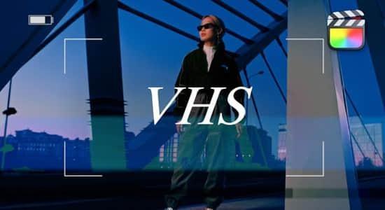 FCPX插件-12组老录像带故障干扰转场过渡预设 VHS Transitions FCPX插件-12组老录像带故障干扰转场过渡预设 VHS Transitions