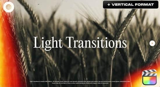 FCPX插件-16组镜头光效闪烁过渡转场预设动画 Light Transitions FCPX插件-16组镜头光效闪烁过渡转场预设动画 Light Transitions