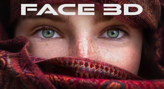 AE脚本-平面图片转三维空间摄像机视差动画 Face 3D v1.0.3+使用教程