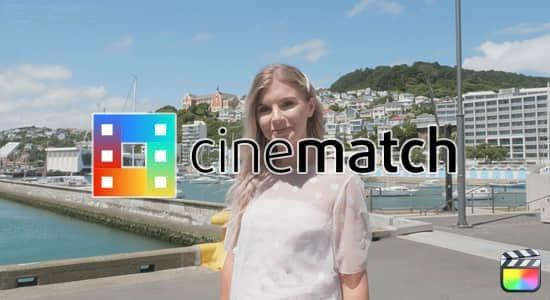 FCPX插件-摄像机色彩空间匹配调色插件 CineMatch 1.2.2a FCPX插件-摄像机色彩空间匹配调色插件 CineMatch 1.2.2a