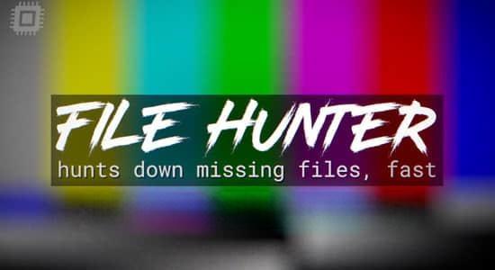 AE工程模板素材丢失文件快速查找自动链接AE脚本 File Hunter v1.0.10c AE工程模板素材丢失文件快速查找自动链接AE脚本 File Hunter v1.0.10c