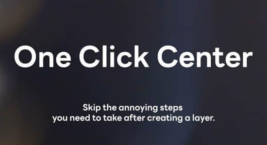 AE脚本-一键图层居中工具 One Click Center V1.1 AE脚本-一键图层居中工具 One Click Center V1.1