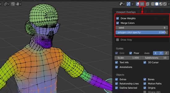 权重绘制工具Blender插件 Weight Paint Tools v2.1.7 Blender插件-权重绘制工具 Weight Paint Tools v2.2