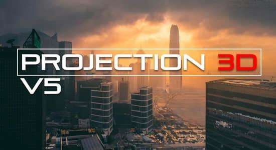 AE脚本-平面图片投射三维空间摄像机视差动画 Projection 3D V5.0.0+使用教程 AE脚本-平面图片投射三维空间摄像机视差动画 Projection 3D V5.0.0+使用教程