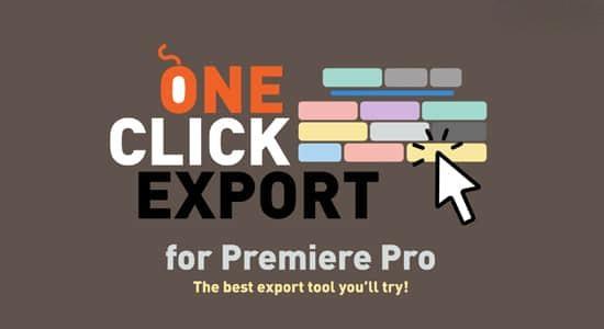 PR脚本-一键快速导出所选序列 One Click Export V1.2.4 PR脚本-一键快速导出所选序列 One Click Export V1.2.4