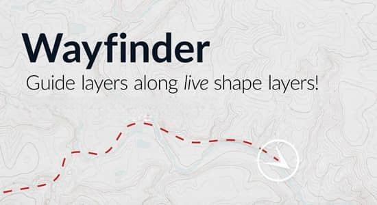 AE脚本-图层路径跟踪动画 Wayfinder v1.2.5 AE脚本-图层路径跟踪动画 Wayfinder v1.2.5
