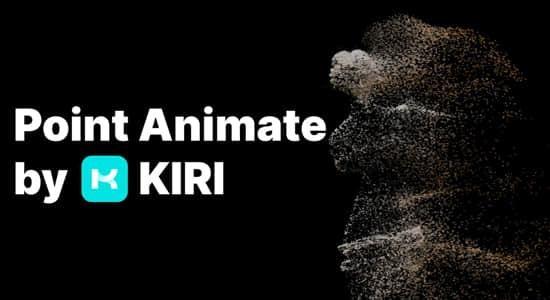Blender插件-三维模型粒子消散特效 Point Animate by Kiri Engine v1.0.0 Blender插件-三维模型粒子消散特效 Point Animate by Kiri Engine v1.0.0