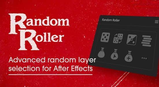 AE脚本-图层顺序随机分组排列工具 Random Roller v1.1.0+使用教程 AE脚本-图层顺序随机分组排列工具 Random Roller v1.1.0+使用教程