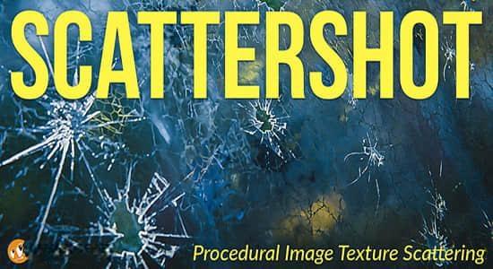 Blender插件-着色器贴图融合编辑控制器 Scattershot V1.10.0 Blender插件-着色器贴图融合编辑控制器 Scattershot V1.12