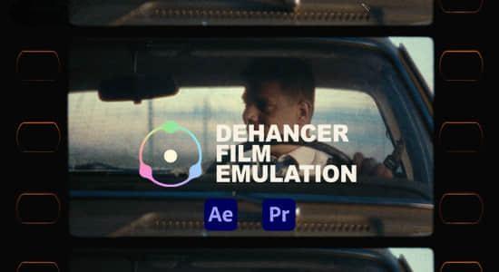 苹果版复古电影胶片灼烧光效噪点颗粒AE/PR插件 Dehancer Pro v7.1.1 Mac