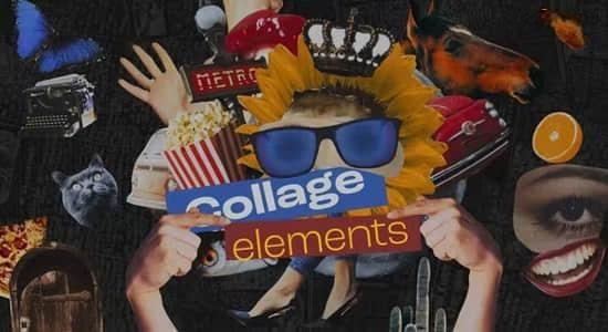 AE模板-创意折纸拼贴定格动画 Creative Collage Pack AE模板-创意折纸拼贴定格动画 Creative Collage Pack